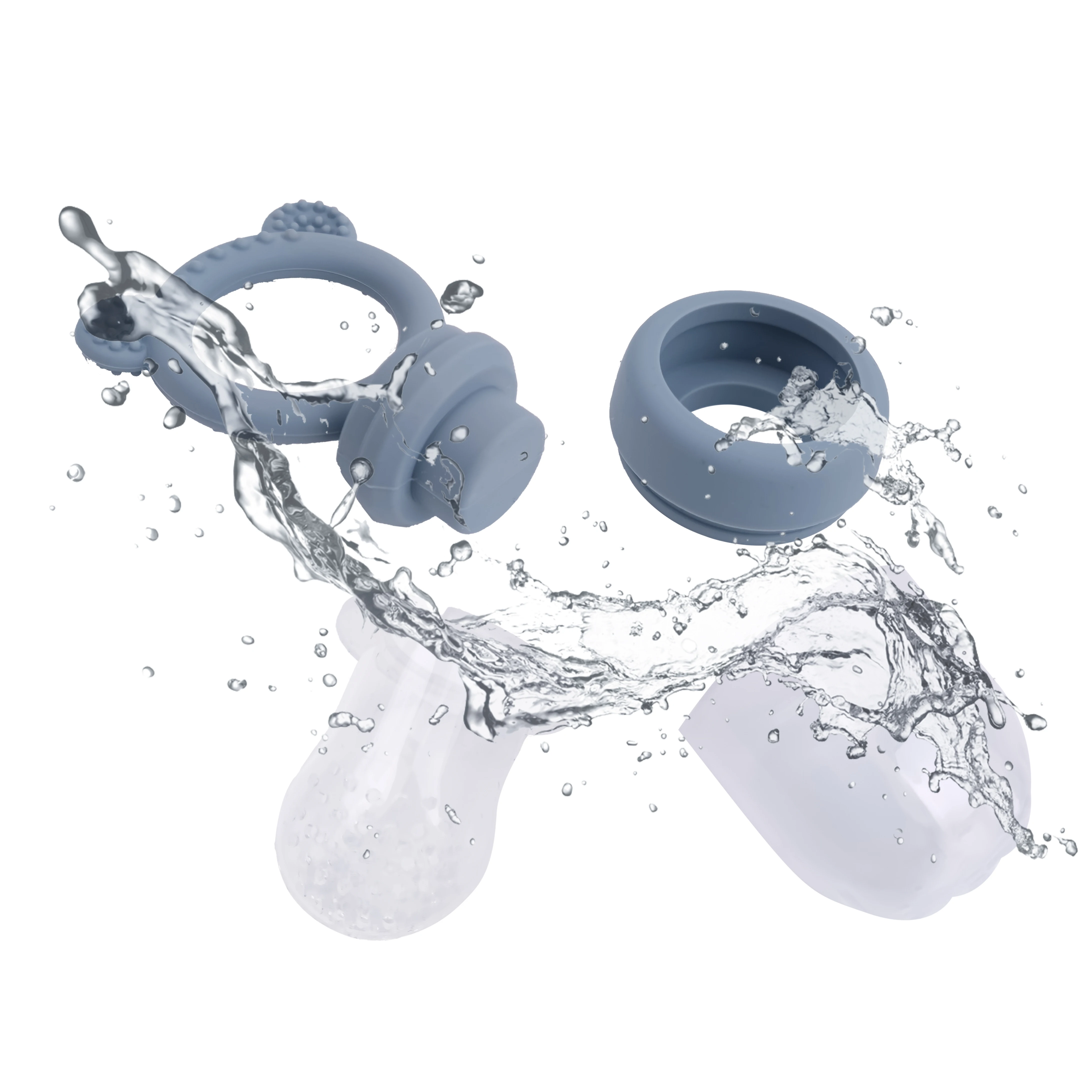 Bear Design Baby Feeding Fresh Food Feeder Bite Toddler Fruit Pacifier Silicone Teething Toy For Baby