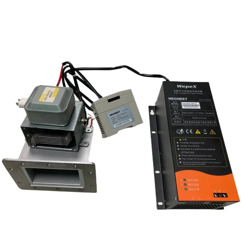 1000w Microwave generator with industrial power supply magnetron waveguide