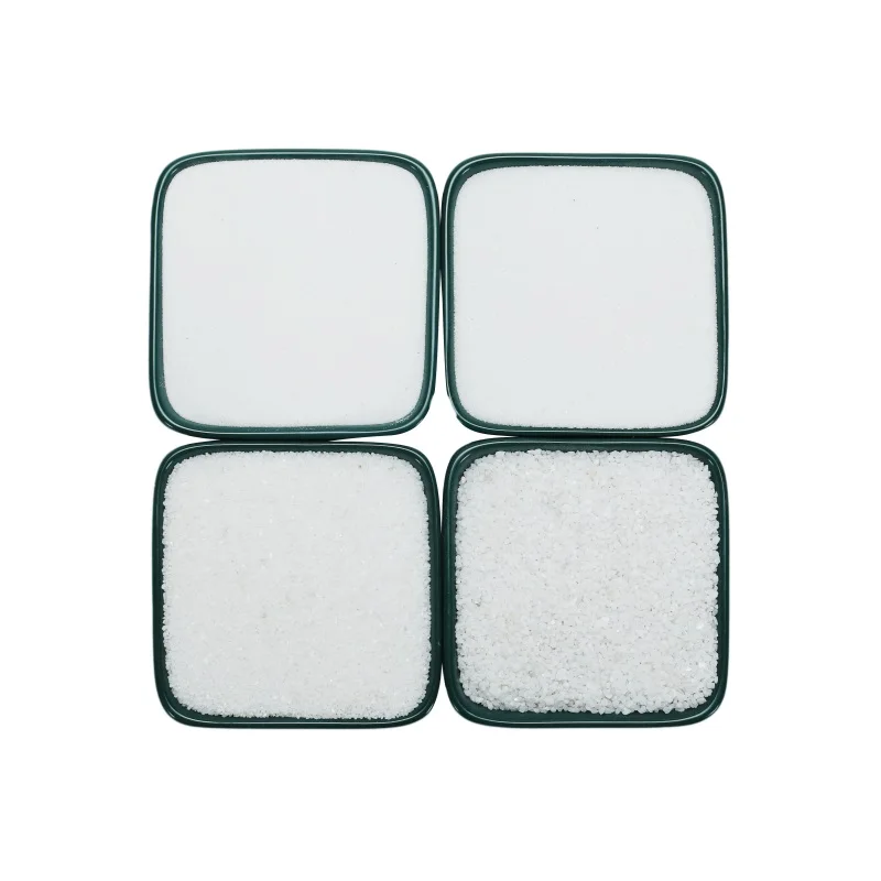 Manufacturers sell high-purity quartz white silica sand and ultra white quartz sand