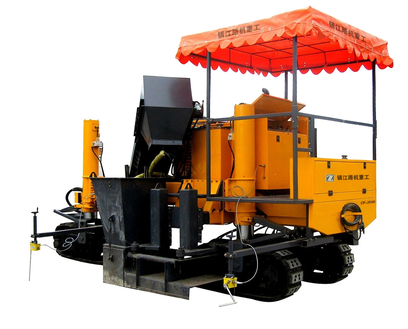 ZJALJ China Brand New High Performance Automatic Asphalt Concrete Road Paver Slipform Curb Machine And Gutter Machine