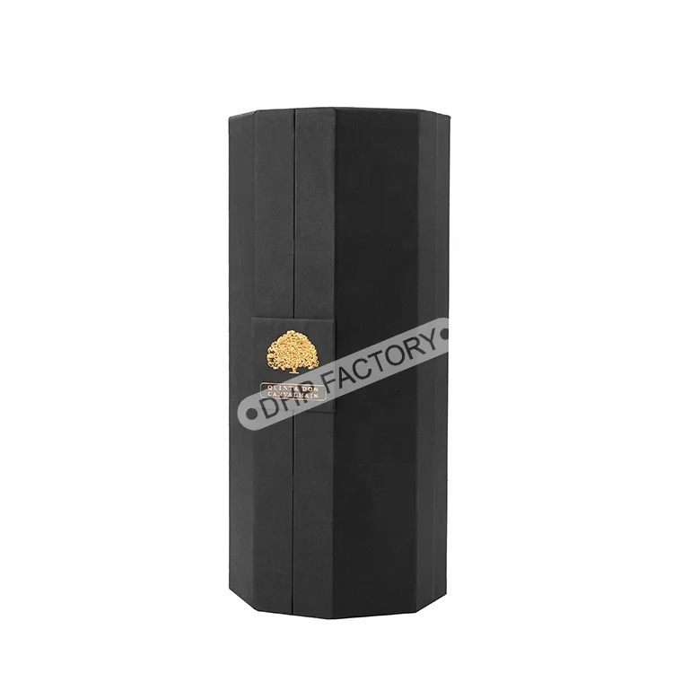 Luxury Premium Double Door Open Custom Design Whisky Alcohol Bottle Packaging champagne Brandy Wine Gift Box
