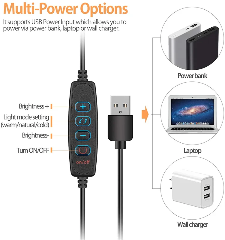 Hot Sale Wholesale Cheap Price Led Selfie 6 Inch Ring Light for Laptop