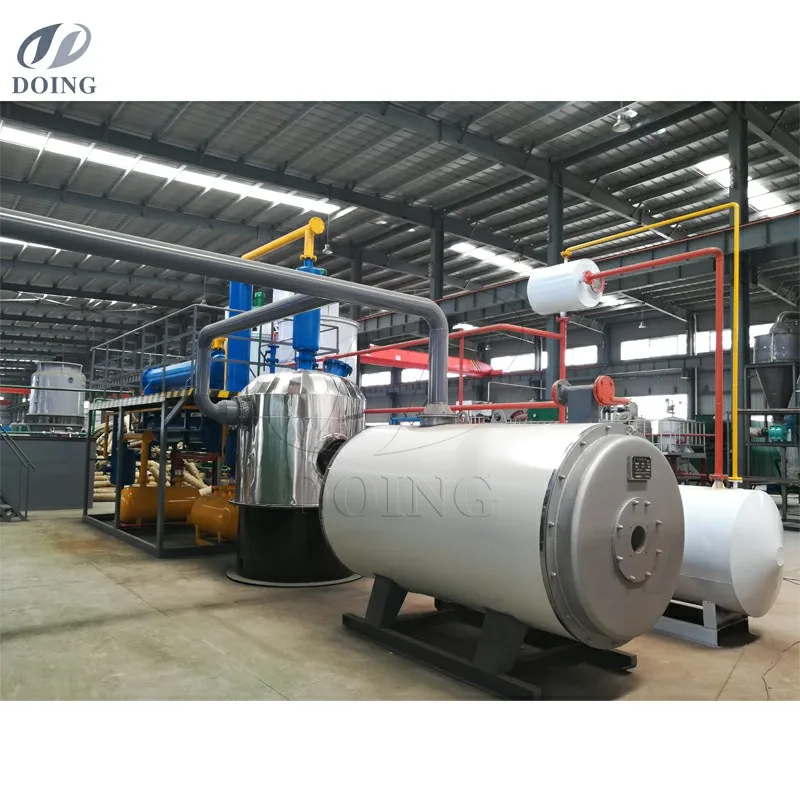 High Extracting rate Small Oil refinery machine Waste Oil to diesel Crude Oil to diesel Machine