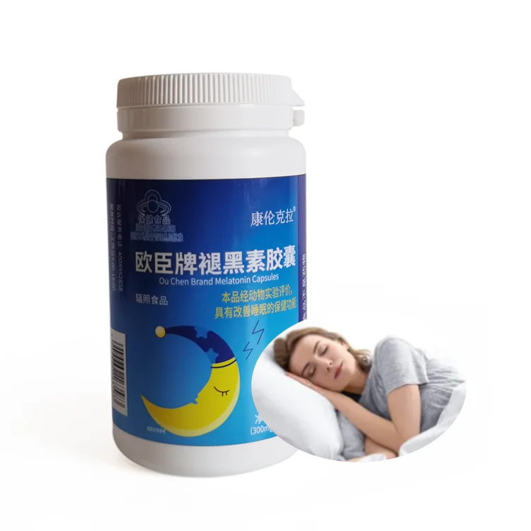 OEM Melatonin Tablets Sleep Aids Sleeping Pills Melatonin Soft Capsules