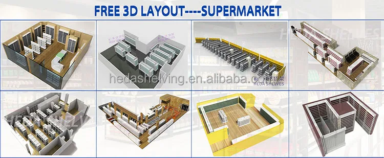 Supermarket layout