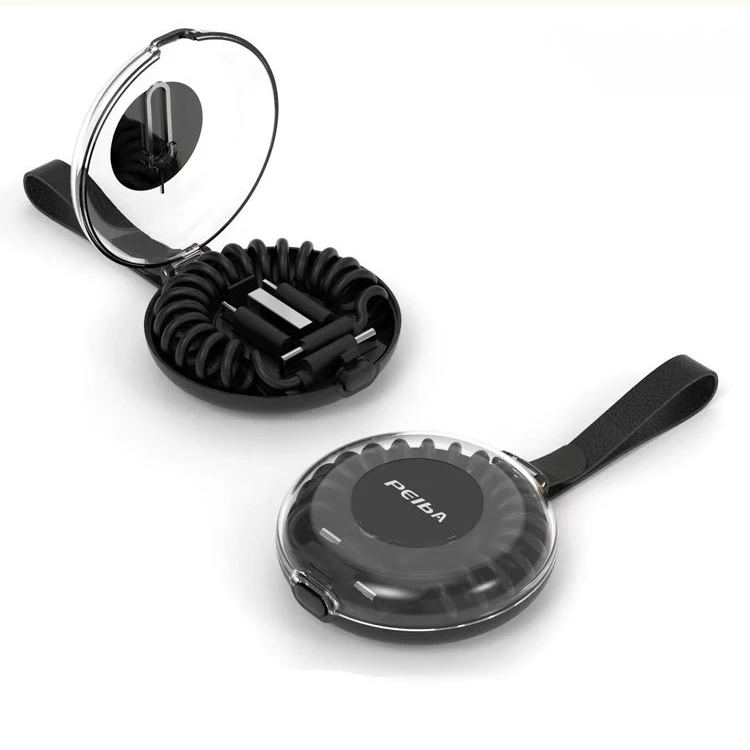 Оптовая продажа 3-в-1 Smart Micro Type-C IP Телескопический кабель для передачи данных 2 м Плетеный сплав зарядное устройство Android мобильных телефонов и автомобилей