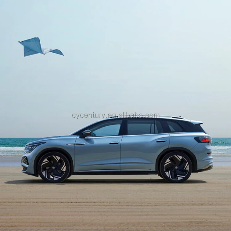 New High-Speed Auto Electric VW ID.6 X SUV EV Car China Left Hand Single Leather New Energy Vehicle Automatic Gearbox Adults