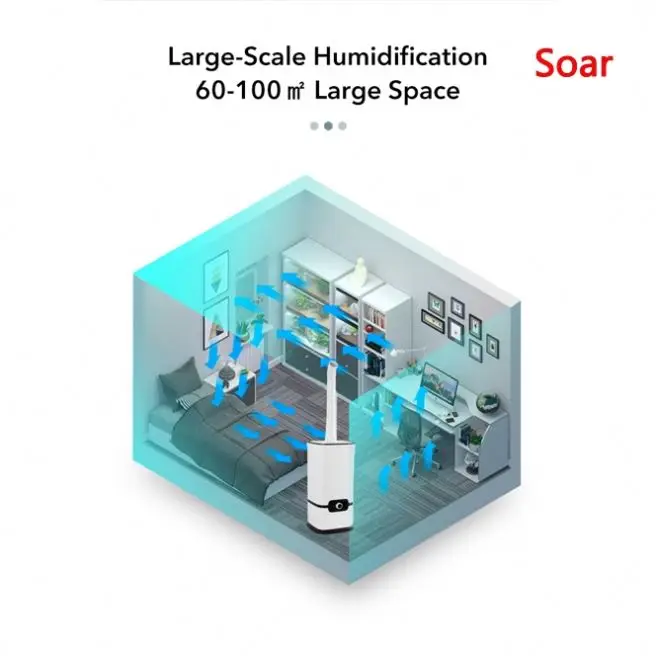 Industrial Portable Commercial Home Small floor Ultrasonic Air Humidifier purifier diffuser