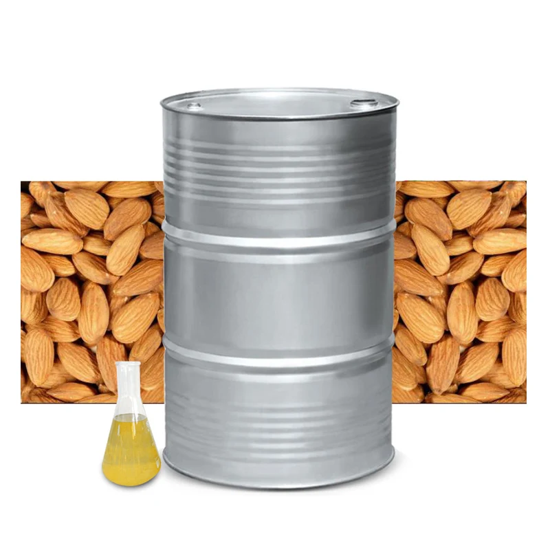 Factory Supply Almond Oil With Vitamin A B1 B2 B6 E 100% Pure Sweet Almond Oil for Skin Corporal Oil Fragrance Perfume