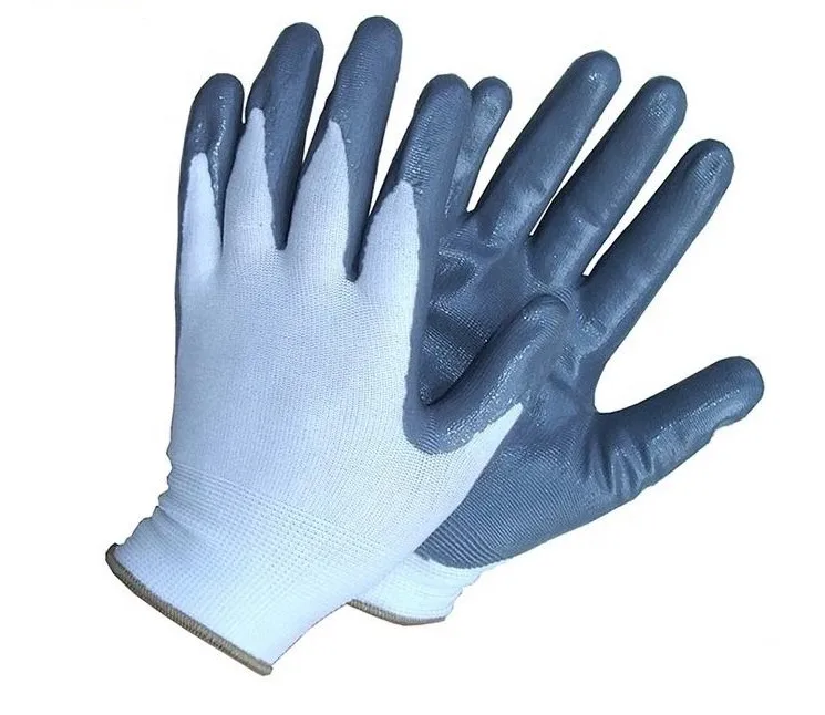 Nylon Work Gloves For General Purpose High Quality Polyester Safety Gloves Custom Logo Safety Working Gloves