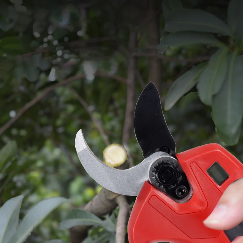 SENGXIN 32mm Professional 16.8V Wood Prunner Scissors Vineyard Gardening Electric Pruning Shears Pole Lithium Trimmer