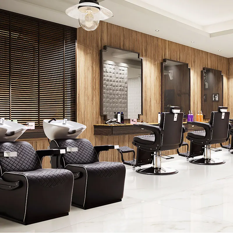 Wholesale Shampoo Chair Backwash Salon Washing Hair Salon Chair With Hair Wash Basin