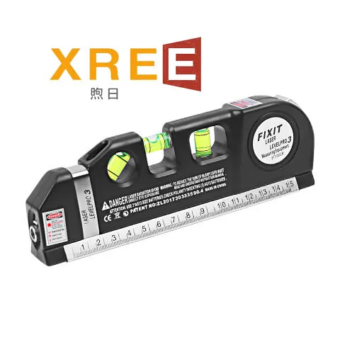 Laser level ruler multifunctional household infrared decoration cross line right angle level high-precision marking device