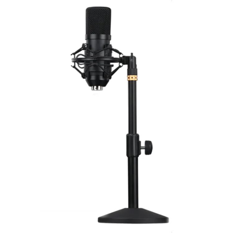 
Professional Audio Sound Recording USB Condenser Microphone BM 800 With Desktop Stand 