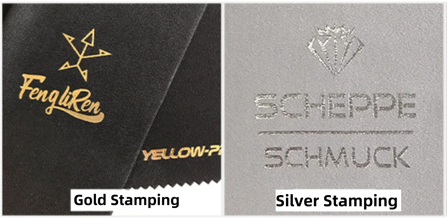 Customize Logo Gold Stamping Silver Stamping Logo Lens Cleaning Cloth Glasses Polishing Soft Cloth Cellphone Wiping Cloth