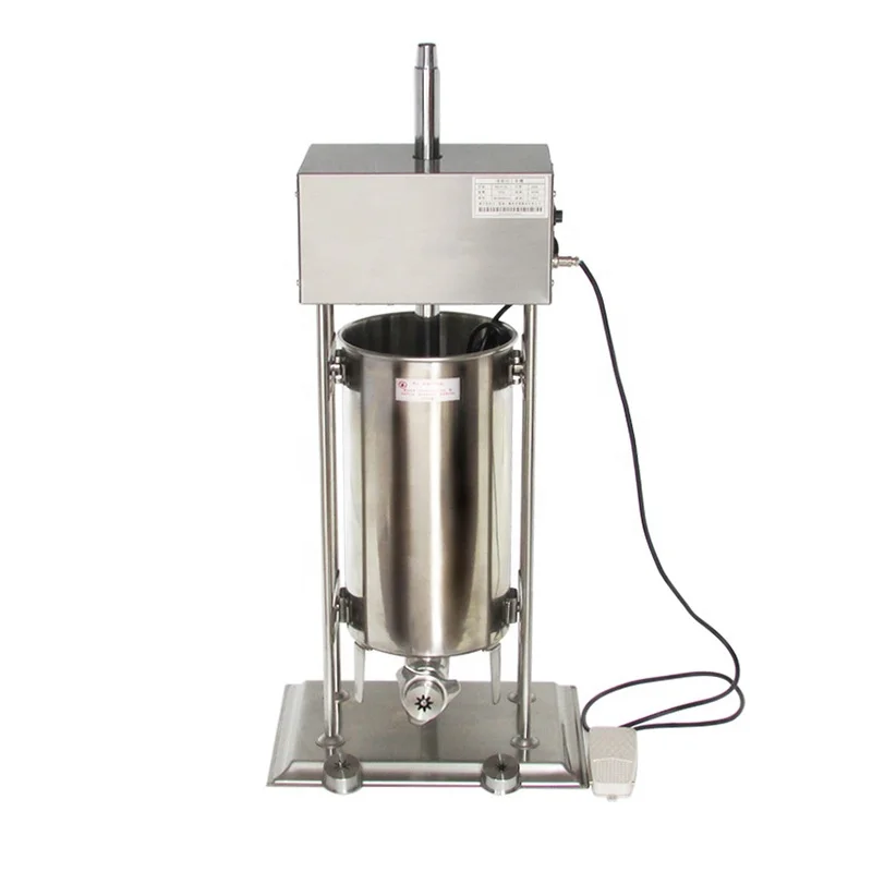 Commercial Snack Machinery Spanish 2L-15L Churros Making Machine Electric or Manual Stainless Steel Churros Maker Filler