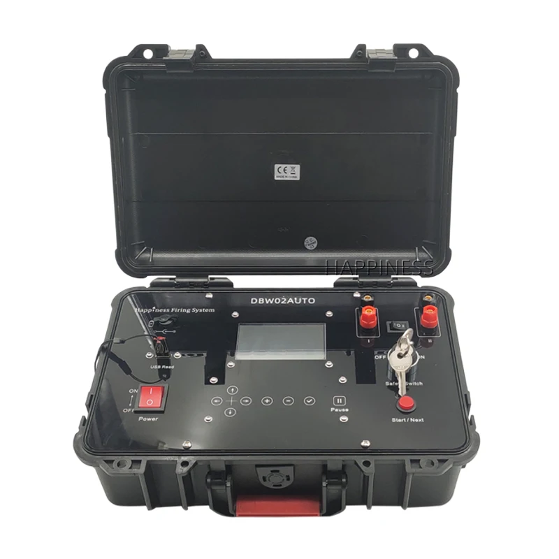 HAPPINESS Professional Pyrotechnic Firing System, DBW02AUTO Programmable Firework, Fireworks Firing System Rechargeable