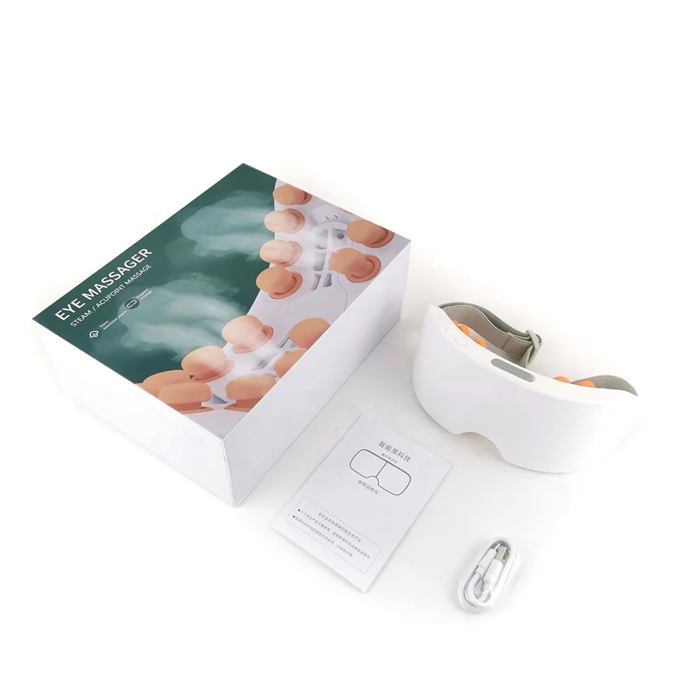Wireless Eyes Care Atomization Heat Compress Heating 4 Modes Vibration Atomization Heat Compress Massage Nano Steam Eye Mask