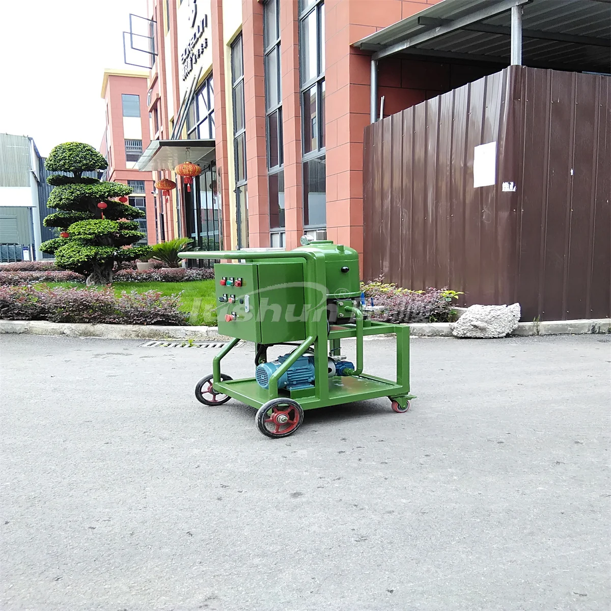 Factory supply portable machine oil purifier hydraulic oil filter cart Oil purifier unit