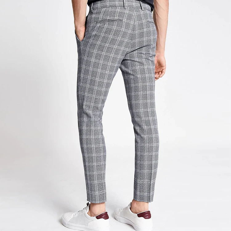 Новый стиль; Лидер продаж; Летние мужские быстросохнущие мужские клетчатые брюки