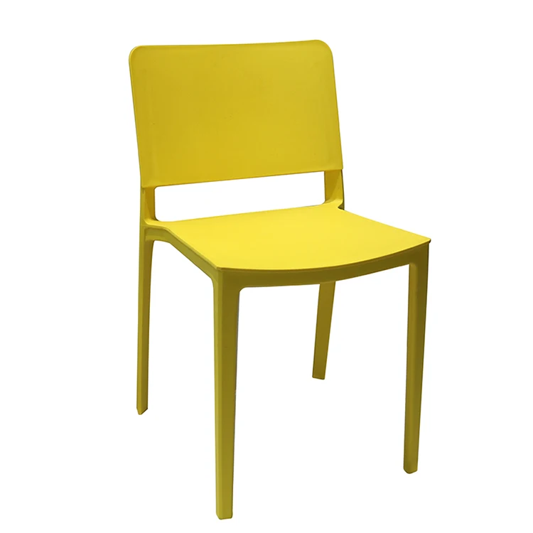 Hot Sale china manufacturer Commerical Polypropylene PE PP stackable chair dinning dining room plastic dining chairs outdoor