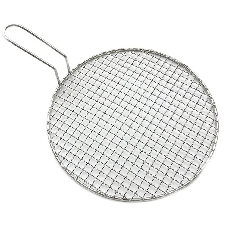 Stainless Steel Cross Wire Round Steaming Cooling Barbecue Racks/Grills/Pan Grate/Carbon Baking Net