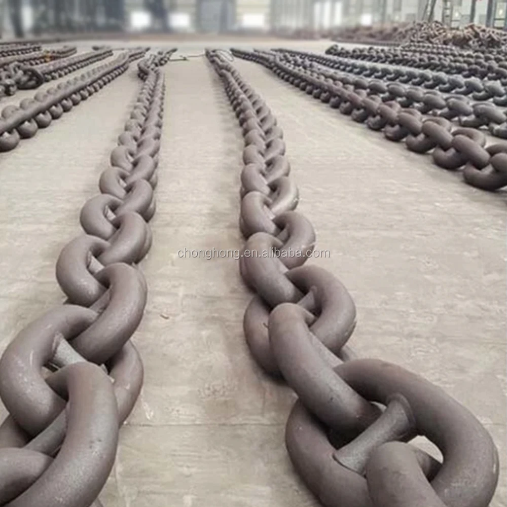 Stainless Steel Ship Chain Marine Anchor Chain Link Galvanized Stud Link Anchor Chain for Sale