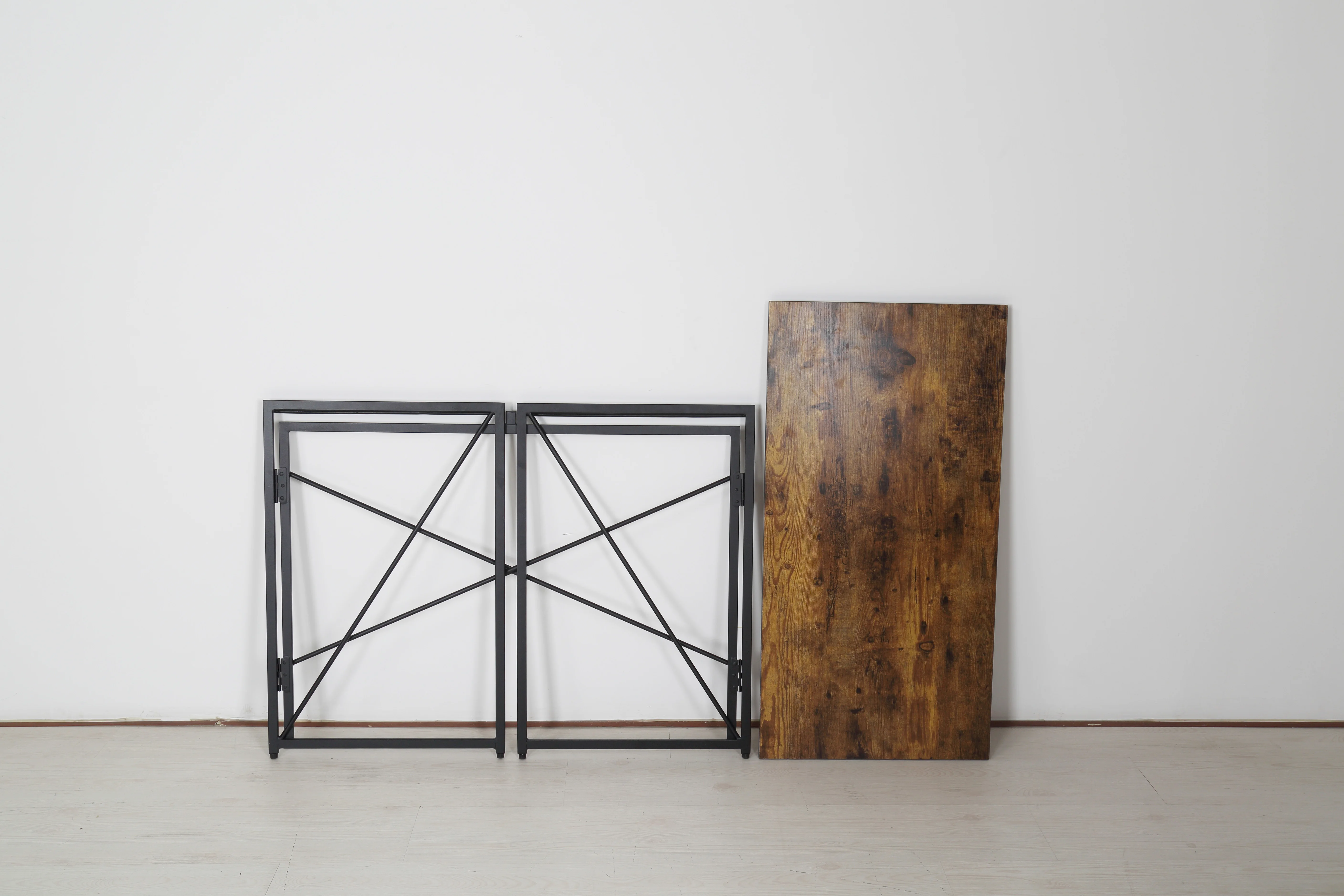 Stylish modern design wood MDF desktop metal legs laptop pc computer desk table  for home office study working