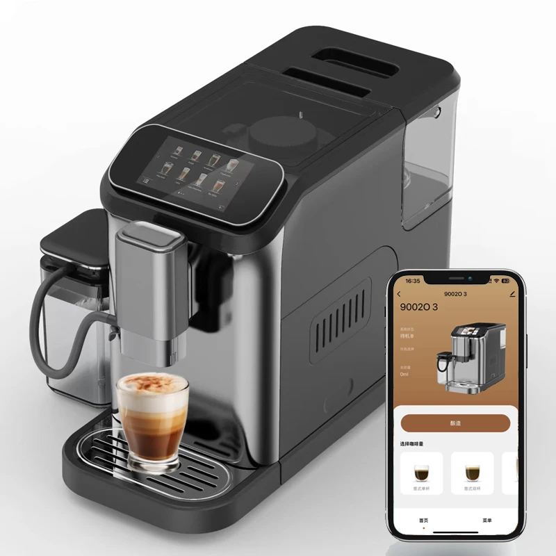 Кофе латте машина expresso полностью автоматическая машина для приготовления кофе