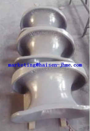 Advantageous price high quality durable marine ship deck mounted din type steel casting chocks