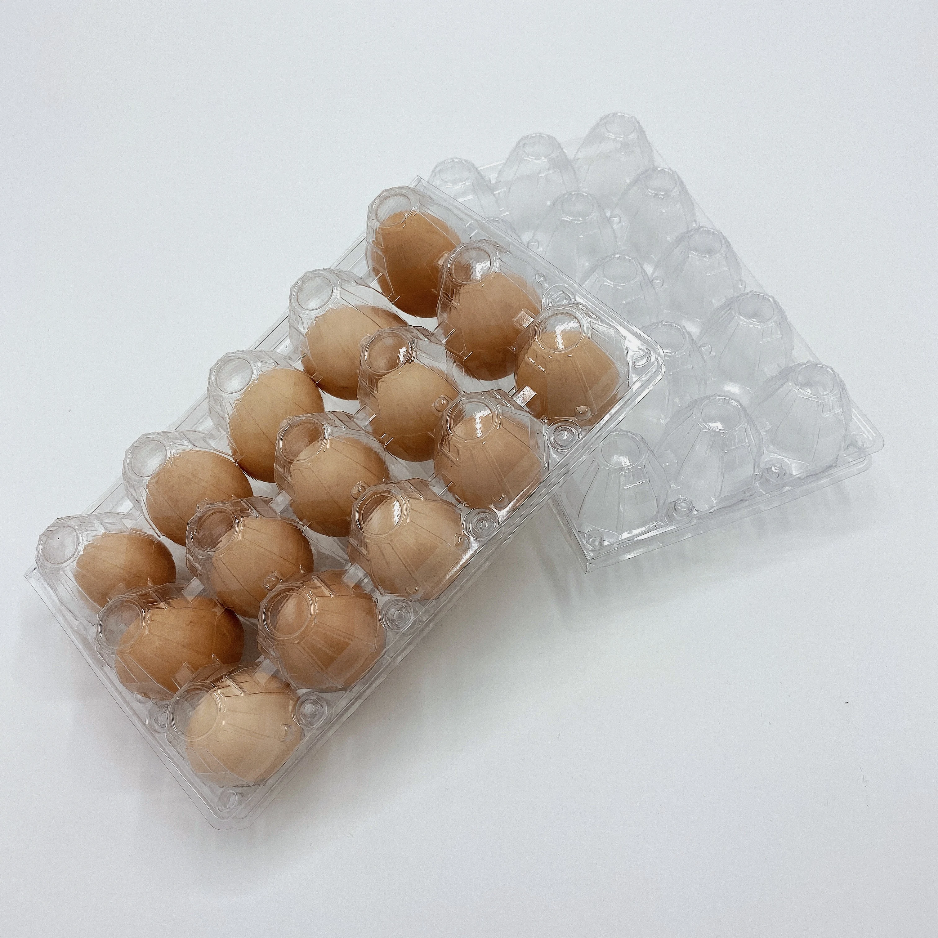 
Ready To Ship Disposable Plastic Custom Reusable Egg Tray 