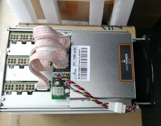 
 Б/у Майнер Bitmain Antminer Z11 135KSol/s Майнер Zcash Майнер б/у Antminer Z11  