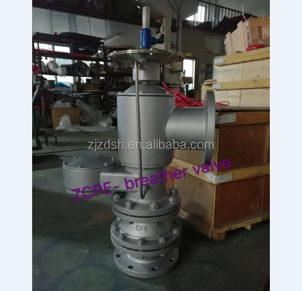 OEM Explosion proof type IIB Low Temperature Breather Valve Tank Breather Valve With Flame Arrestor