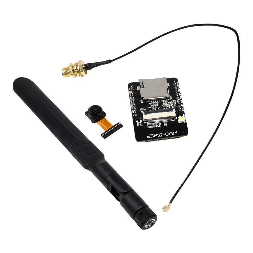 ESP32-S Camera ESP32 Cam Mb/Ch340 Antenna Camera Module Development Kit Board 5v Serial Micro Usb Ov2640 Camera Module