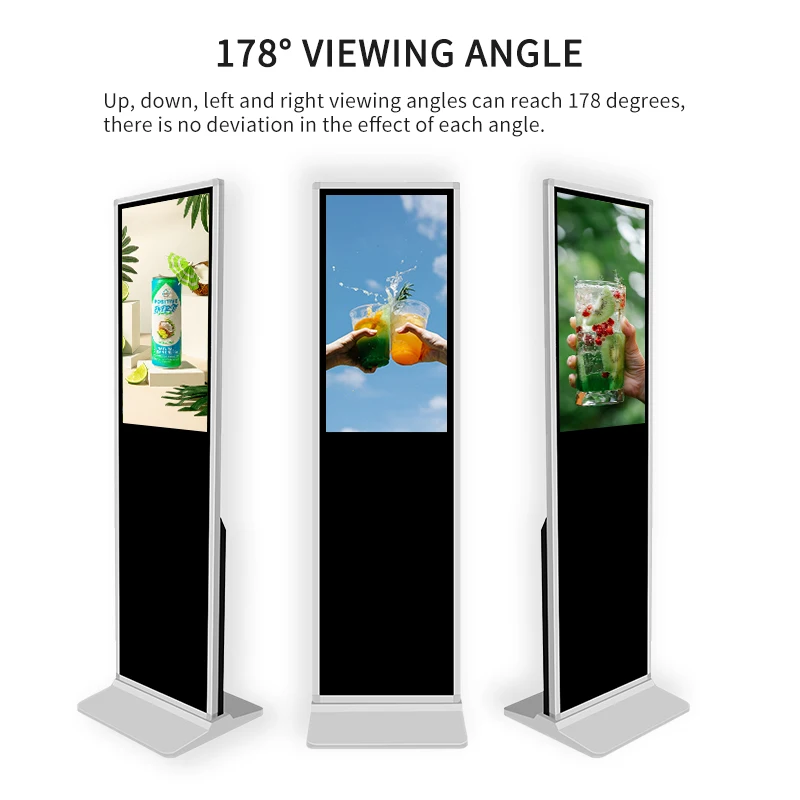VDINK Werbung Advertising Signs Oem Led Poster Display Digital Advertising Screen Outdoor Kiosk Oled Touch Screen
