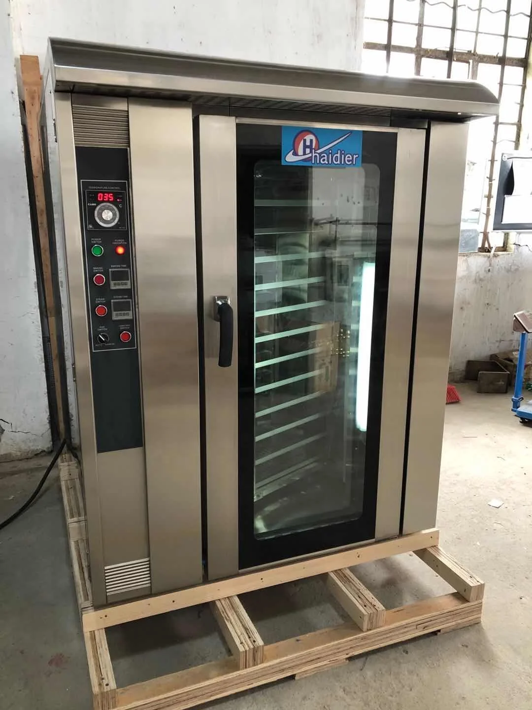 Bakery Equipment Bread Baking Hot Air Circulation Electric Convection Oven Industrial for Sale