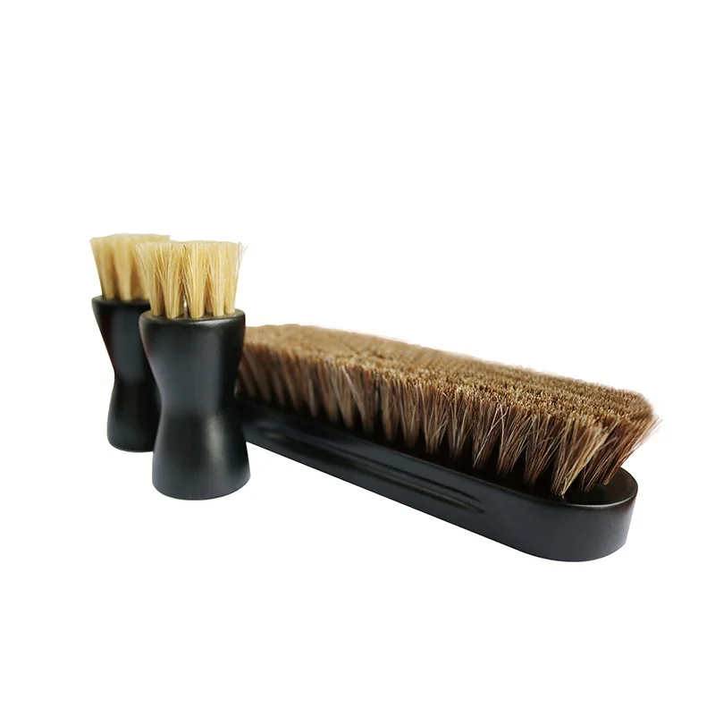 Factory Wholesale 7 in 1 Travel Shoe Shine Kit Premium Shoe Polish Set with Leather Cleaner for Shiny Shoes