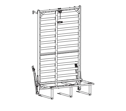 Transform Wall Bed with Sofa Mechanism System