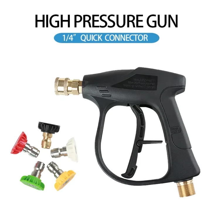 Yaoen 4000psi High Pressure Washer Gun with 3/8 Swivel Inlet Cleaning Equipment and Quick Release Connector