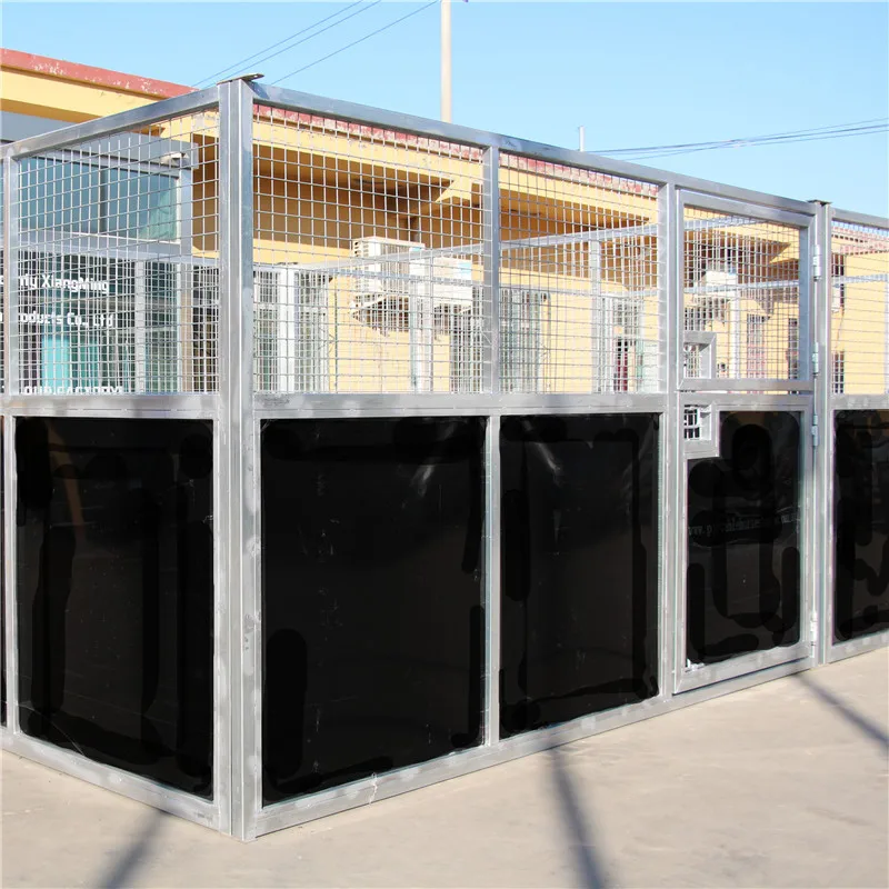 Welded Galvanized Mesh Pipe Portable Horse Stable Best selling in Australia  America New Zealand