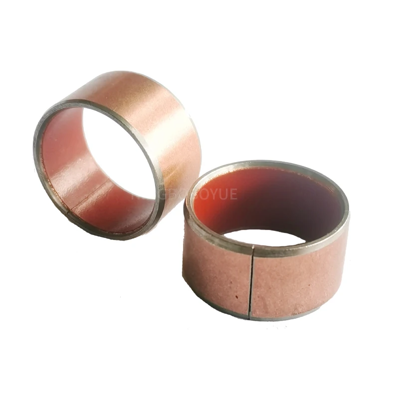 made in China Steel Bronze Bimetal sintered sliding bearin  copper plated Sleeve Split Bearing bushings