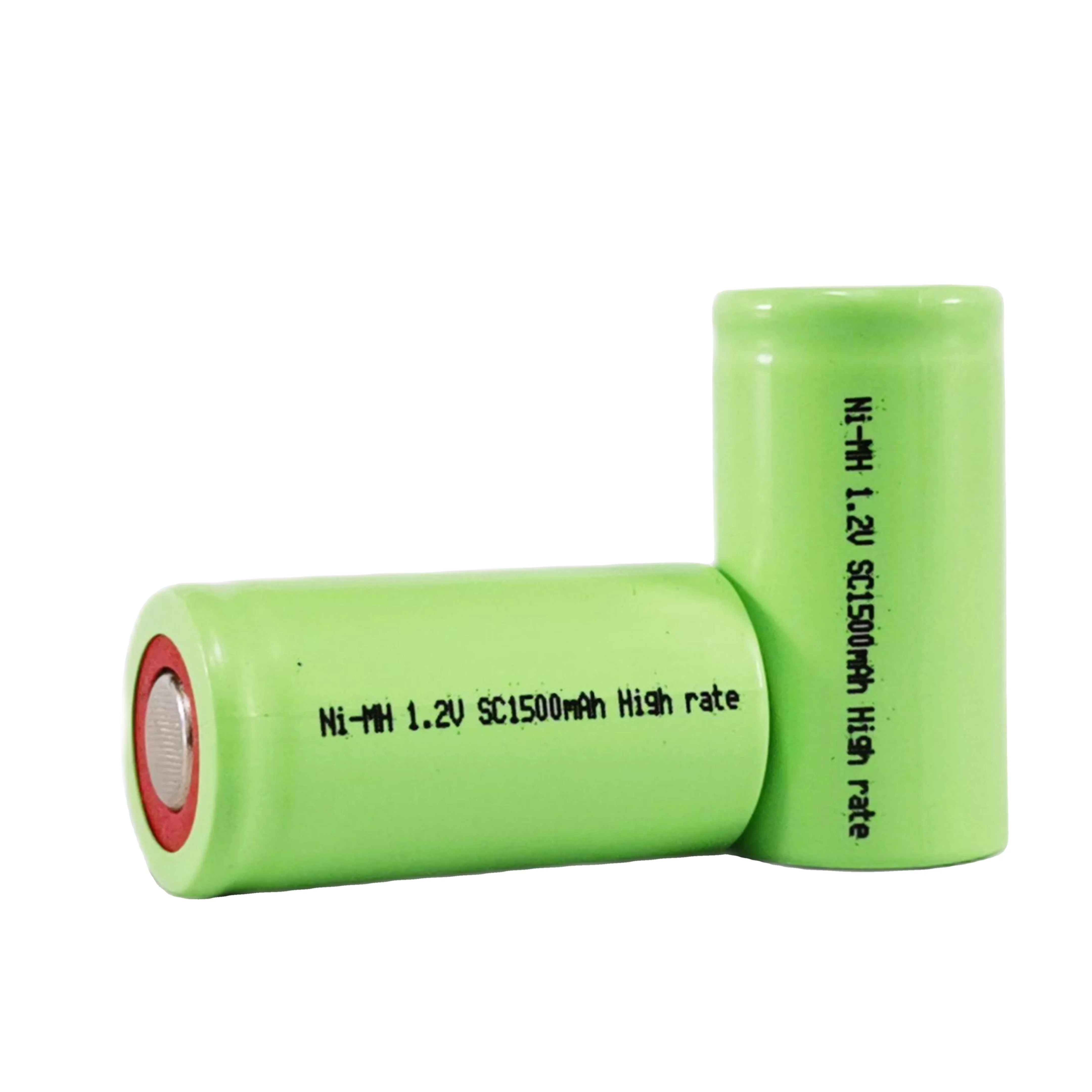 2N1500SC 2.4V SC 1500mah 1800mah 200mah 2500mah 3000mah 4000mah 4300mah nimh rechargeable battery