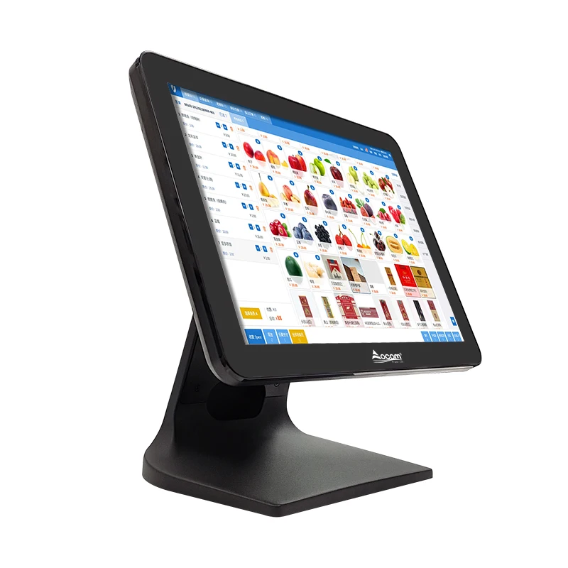 New developed Desktop dual screen 15inch Core i3 i5 Windows Terminal pos all in one