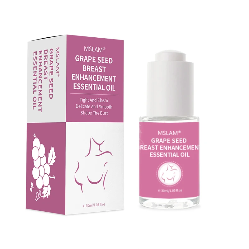 New Arrival Bady Care MSLAM Grape Seed Breast Enhancement Essential Oil Smooth Shape the Bust