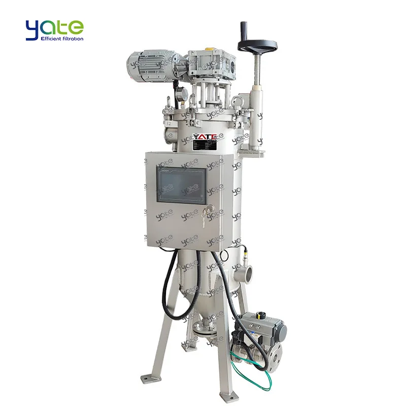 20-5000UM Accuracy Fully Automatic Internal Scraper Filter 304 316 Stainless Steel Filter Equipment