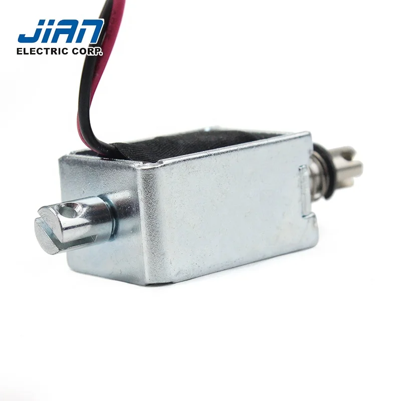 
JSO-0837 Micro Electromagnet Push Pull Type LINEAR SOLENOIDS,linear solenoid push pull 