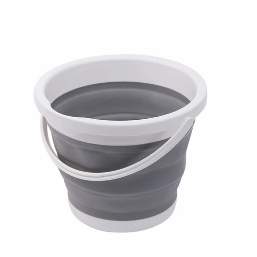 
5L waterproof folding bucket camping wash bucket handle bucket 