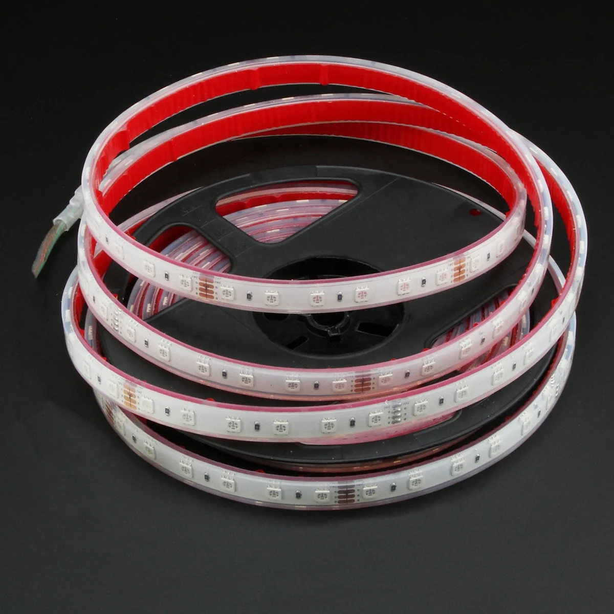 Custom Waterproof 24v Smd5050 60Led 10mm 14.4W 100mm Cuttable RGB IP54 IP65 IP66 IP67 IP68 Silicone Enclosure Led Light Strip