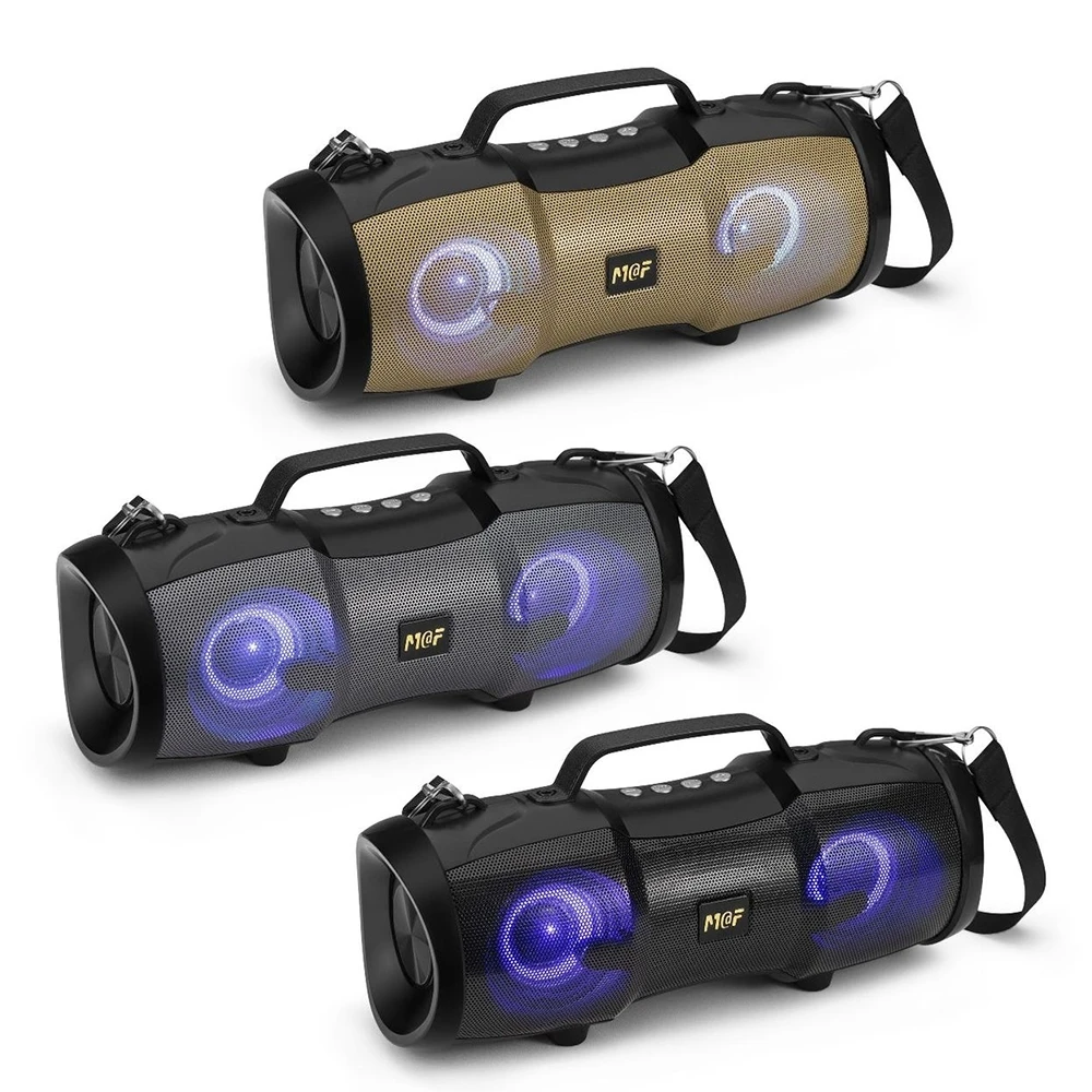 Wholesale high quality MF-212 subwoofer portable wireless mobile phone computer speaker smart BT charging speaker