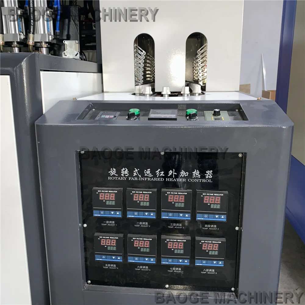 
High Production 600ML 1000ML 1500ML Semi Automatic Plastic Water Bottle Machine Manual Bottle Blowing Machine Automatic Blower 